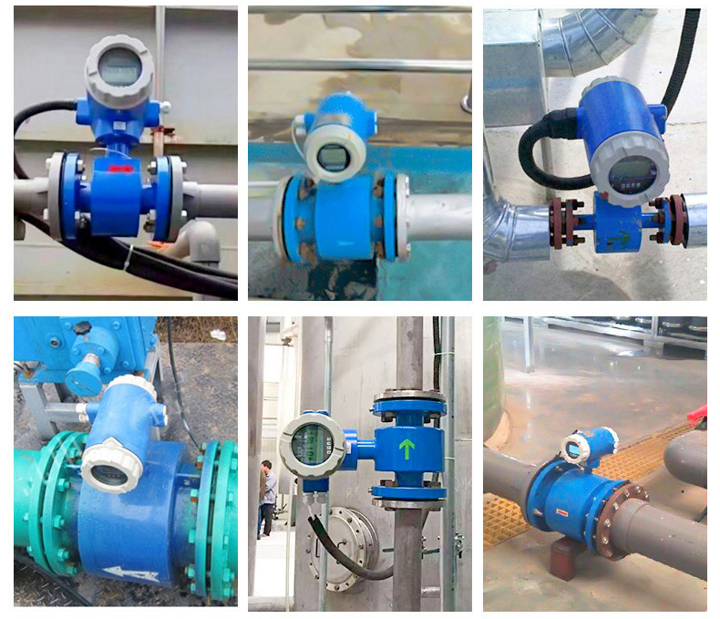 防爆型電磁流量計現(xiàn)場安裝使用圖